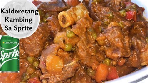 KALDERETANG KAMBING RECIPE - YouTube