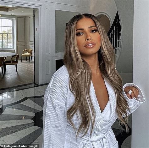 Love Island's Amber Gill showcases her brand new blonde hair on Instagram | Daily Mail Online