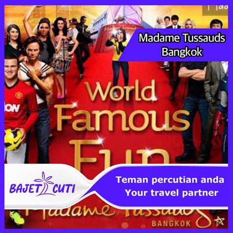 Madame Tussauds Bangkok | bajet2cuti