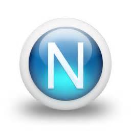 Letter N Icon, Transparent Letter N.PNG Images & Vector - FreeIconsPNG