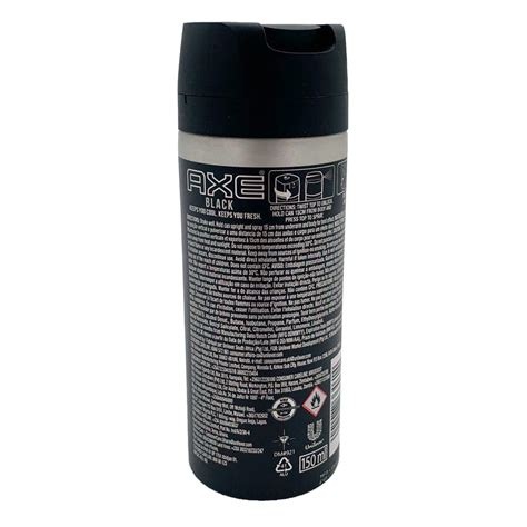 AXE Black Body Spray for Men 150 ml 2 Pack | Etsy