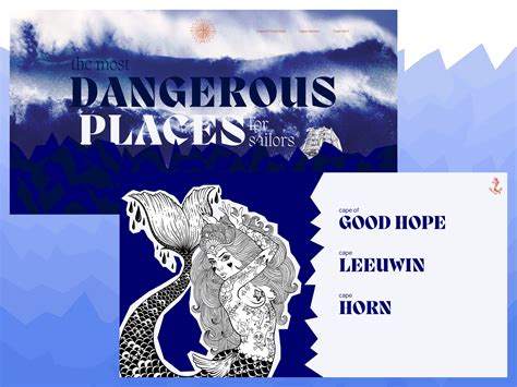 The Most Dangerous Places for Sailors_menu - Awwwards