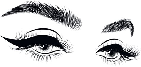 Eyelashes And Eyebrows PNG Images Transparent Background | PNG Play