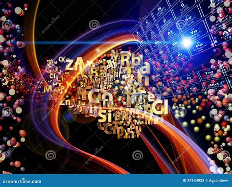 Chemical Elements Background Stock Illustration - Illustration of ...