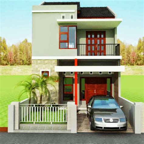 5 Desain Rumah Minimalis 2 Lantai Ukuran 6x9 Terbaru 2020