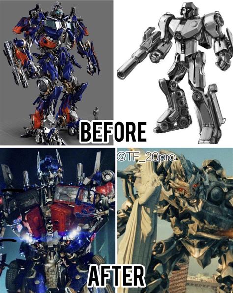 2007 Optimus Prime and Megatron Concept images : r/transformers