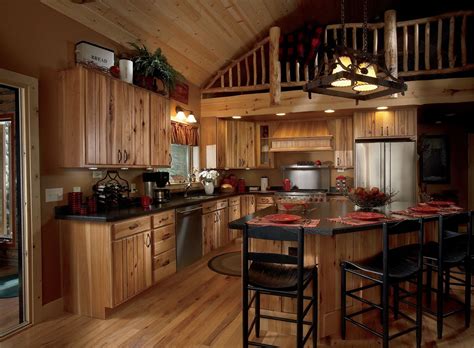 Rustic Hickory Kitchen Cabinets | Kitchen « Massie and Erkstam Building Products | Rustic ...