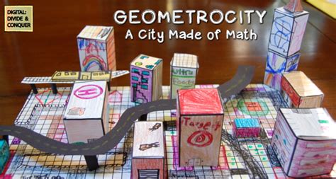 I love Projects. Geometrocity, the City Made of Math | Digital: Divide & Conquer