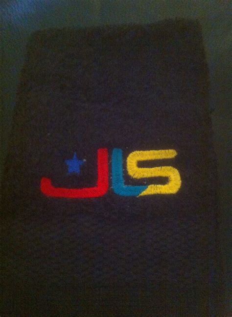 JLS Logo machine embroidery design