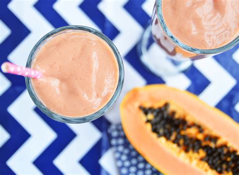 papaya smoothie - Lauren Vacula