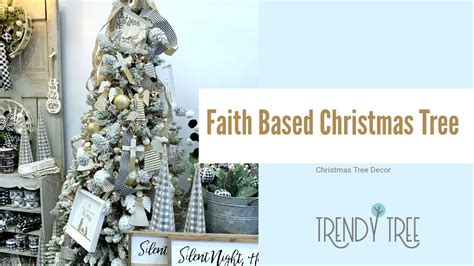 Faith Based Christmas Tree - YouTube