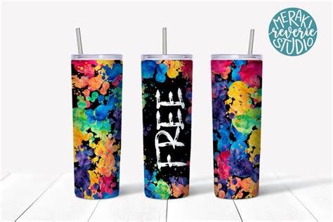 Free 20 oz Skinny Tumbler Wrap