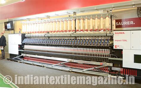 Saurer unveils Zinser 72XL, the longest ring spinning machine with 2016 spindles - The Textile ...