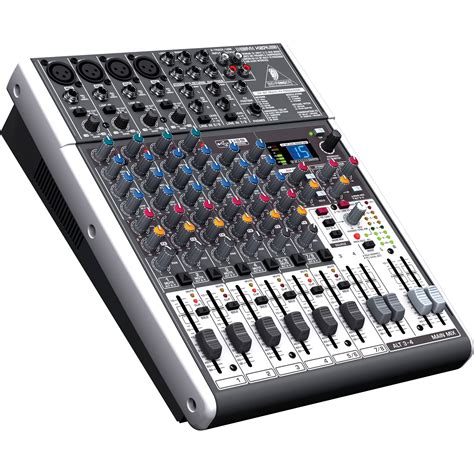 Behringer XENYX X1204USB - 12-Input USB Audio Mixer with Effects ...