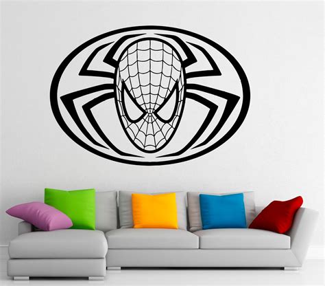 Spiderman Wall Decal Vinyl Stickers Comics Superhero Interior