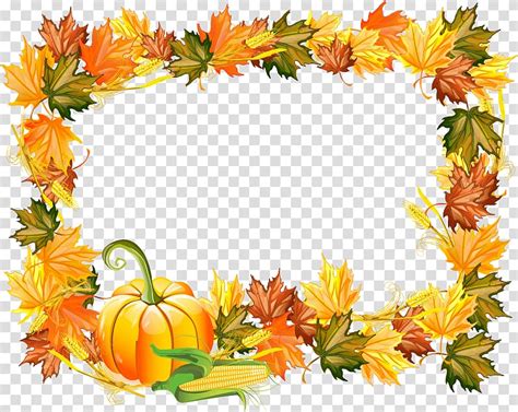 Clipart thanksgiving frame, Clipart thanksgiving frame Transparent FREE for download on ...