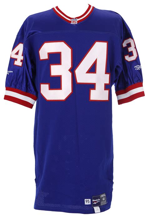 Lot Detail - 1995 Herschel Walker New York Giants Home Jersey (MEARS LOA)