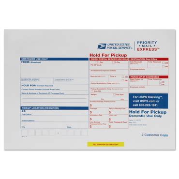 Priority Mail Express® Hold for Pickup Labels | USPS.com