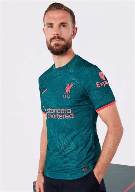 Teal Green Liverpool Third Jersey 2022-2023 | New LFC Third Kit 22-23 ...