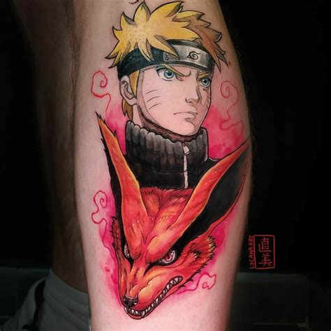 Top 67+ naruto and kurama tattoo latest - in.cdgdbentre