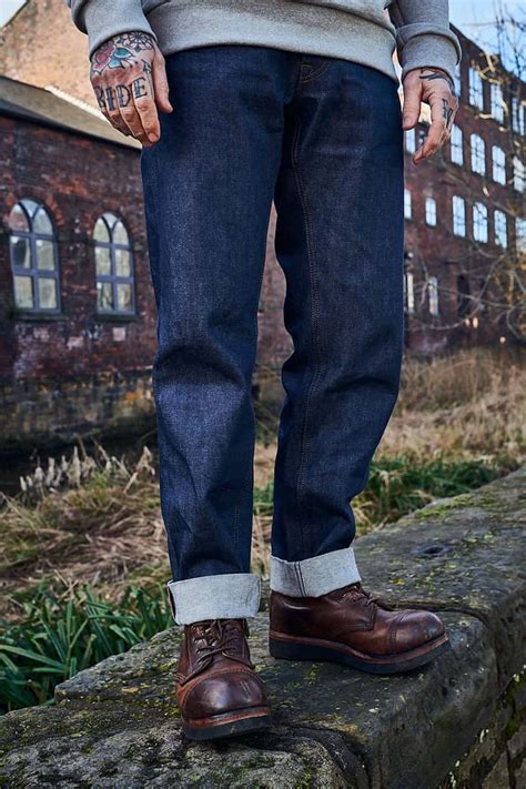 177 Selvedge Denim Jeans / Indigo - HebTroCo