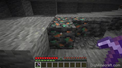 What Can You Do With Copper Ore In Minecraft - Copper Ore And Block Change Their Color Over Time ...