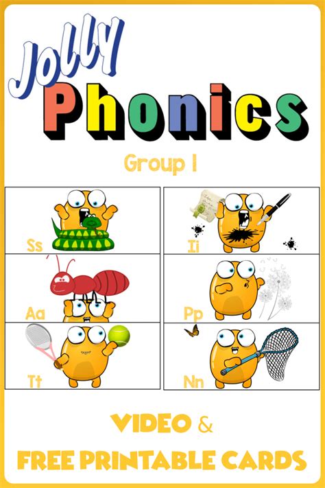 Jolly Phonics Letter Sounds Flashcards Per Bambini Autistici | Kleos ...