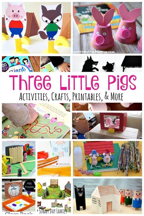 The Ultimate Collection of Three Little Pigs Activities, Crafts, & Printables | Sunny Day Family