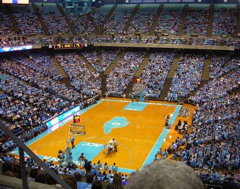 The Dean Smith Center, a multi-purpose arena, situated in Chapel Hill ...