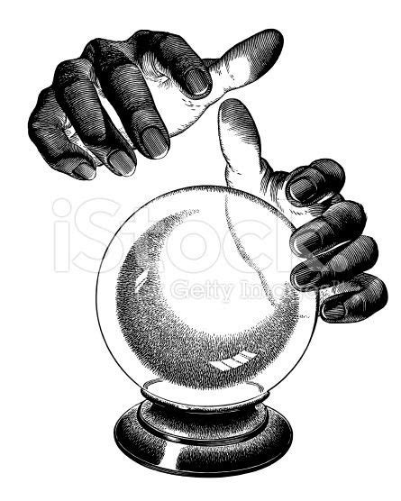 fortune teller's hands with crystal ball - Google Search | Crystal ball tattoo, Crystal ball ...