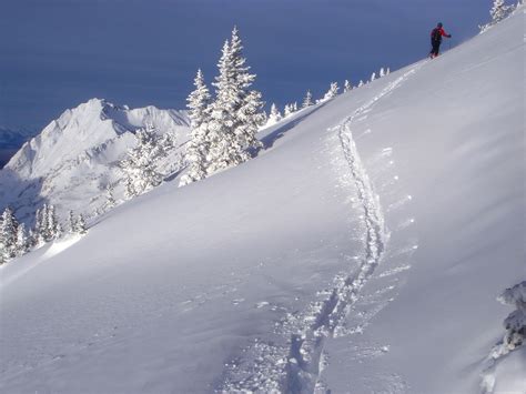 Backcountry Skiing in Utah's Wasatch Mountain Range