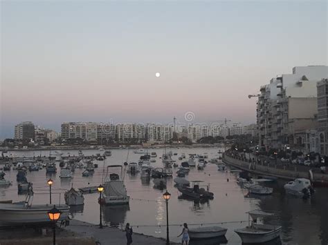 Sunset - Malta ðŸ‡²ðŸ‡¹ editorial stock image. Image of water - 163726574