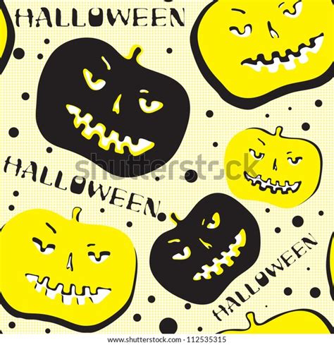 Seamless Texture Pumpkins Halloween Halloween Stock Vector (Royalty Free) 112535315 | Shutterstock