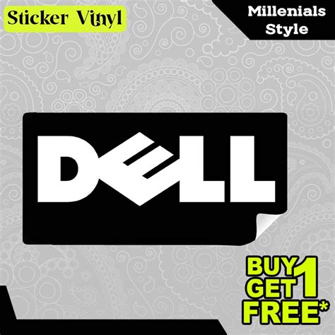 Jual Stiker Sticker Dell Logo Brand Laptop dan Komputer Gambar Unik ...