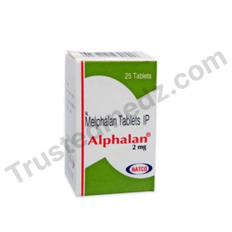 Buy Alphalan 2 Mg (Melphalan) Tablet Dosage @ 20% Off Cheap Price