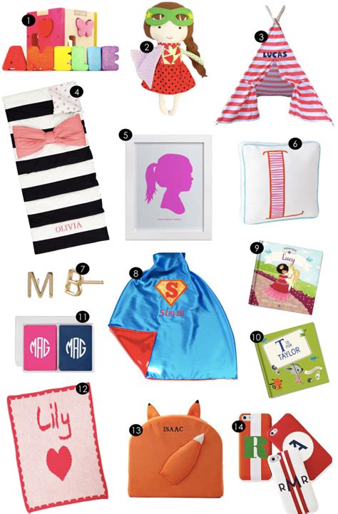 Personalized Gifts for Kids. | Kiki's List