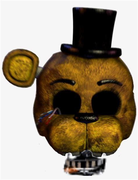 Eyelessmewtwo's Image - Golden Freddy Fnaf 2 Head - 1024x1289 PNG Download - PNGkit