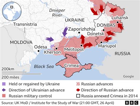 Transnistria and Ukraine conflict: Is war spreading? - BBC News