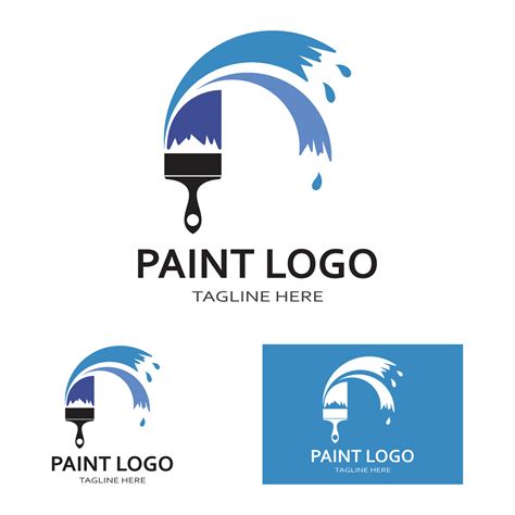 Paint Logo vector icon illustration 10770476 Vector Art at Vecteezy