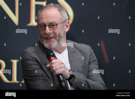 Actor Liam Cunningham, who plays Davos Seaworth in Game of Thrones, at the launch of the Game of ...