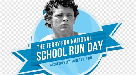 Terry Fox Run Logo Merek Sekolah Umum Herbert H. Carnegie, Terry Fox Day, biru, teks png | PNGEgg