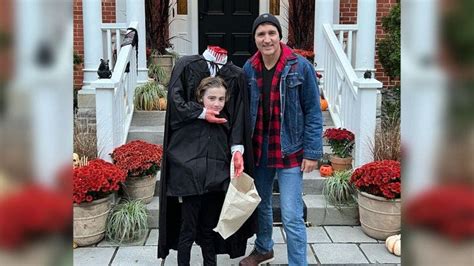 Halloween costume of Justin Trudeau's son linked to kids in Gaza | Al ...