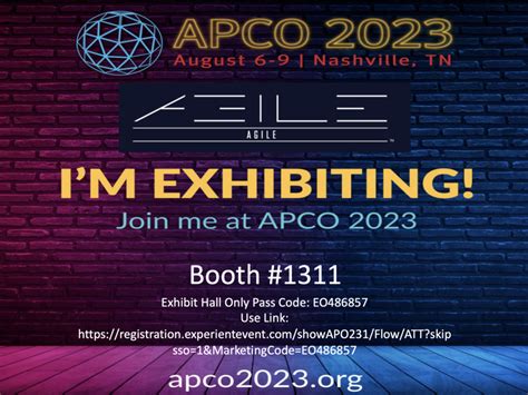 We're Exhibiting in APCO 2023! - Agile Interoperable Solutions