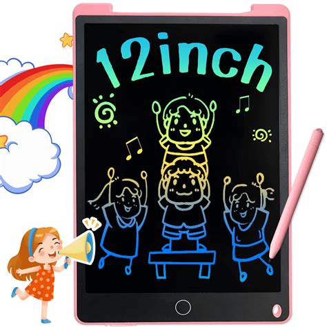 Adofi 12-inch LCD Writing Tablet for Kids, Kids Drawing Board Writing Tablet Graphic Tablet ...