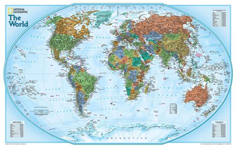 National Geographic World Explorer Map (Paper)