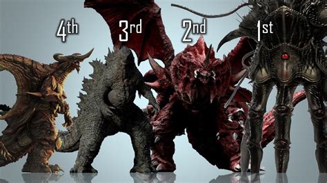 The 10 Most Powerful Kaiju In Movies - YouTube