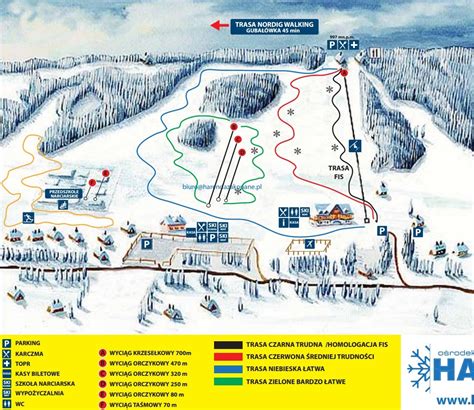 Zakopane - Harenda Trail Map | OnTheSnow