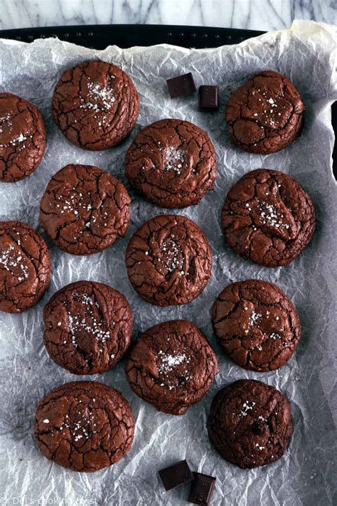 Fudgy Chocolate Brownie Cookies — Del's cooking twist