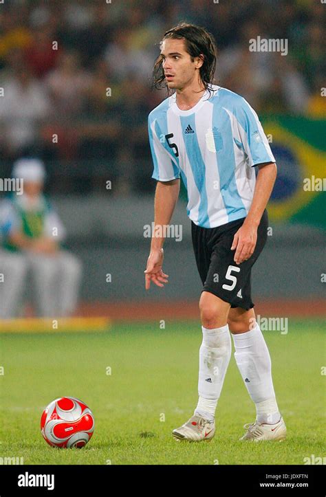 FERNANDO GAGO ARGENTINA & REAL MADRID OLYMPIC STADIUM BEIJING CHINA 19 ...