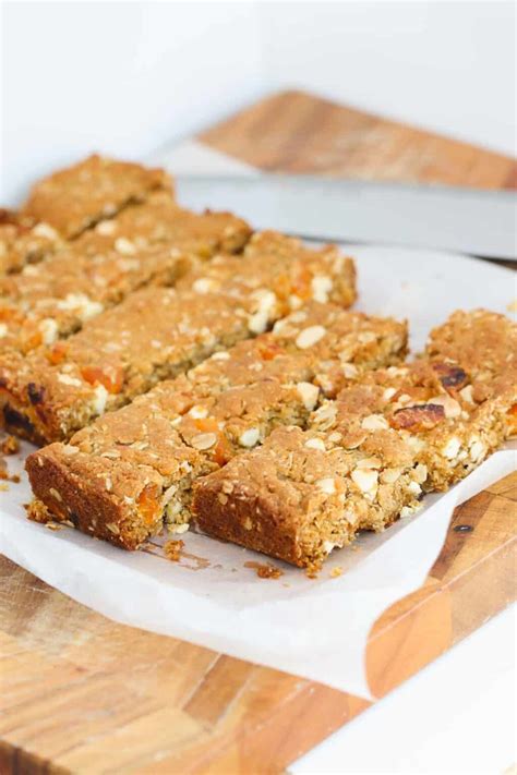 Apricot Oat Slice - Bake Play Smile